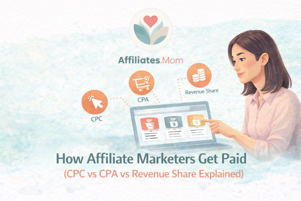 How affiliate marketers get paid