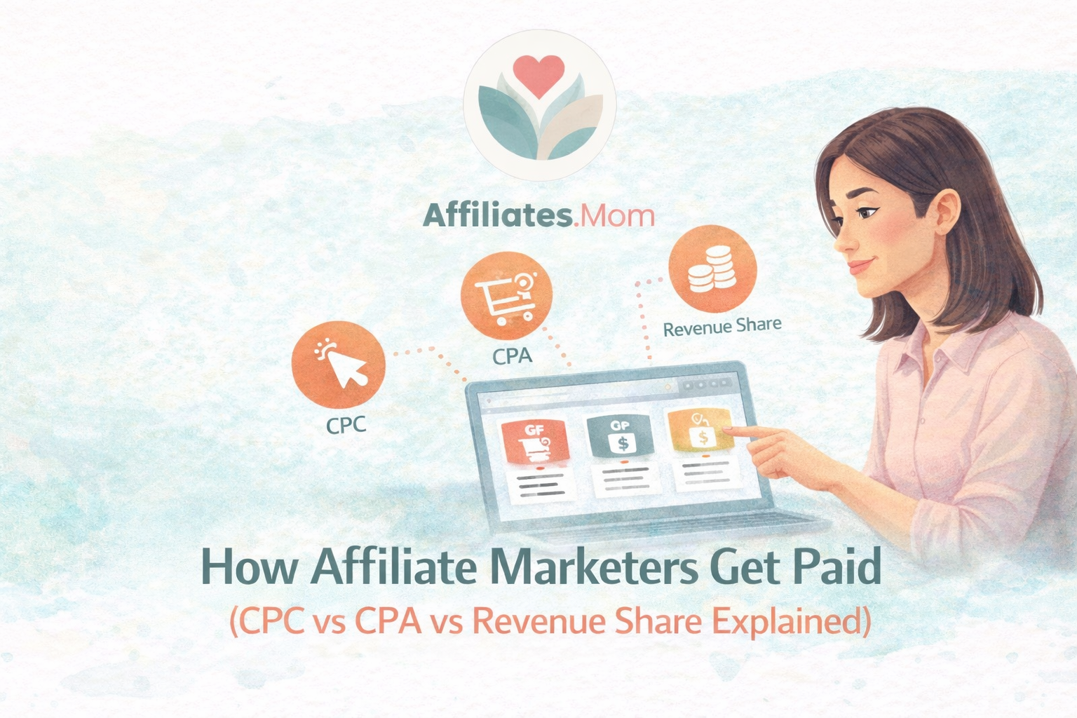 How Affiliate Marketers Get Paid (CPC vs CPA vs Revenue Share Explained)
