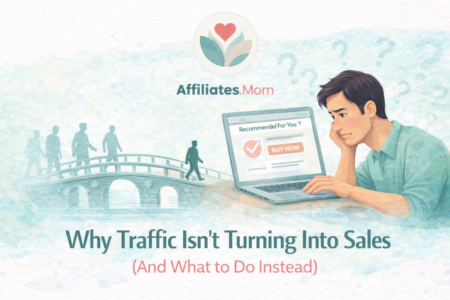 Why Your Affiliate Traffic Isn’t Converting (Beginner Fix Guide)