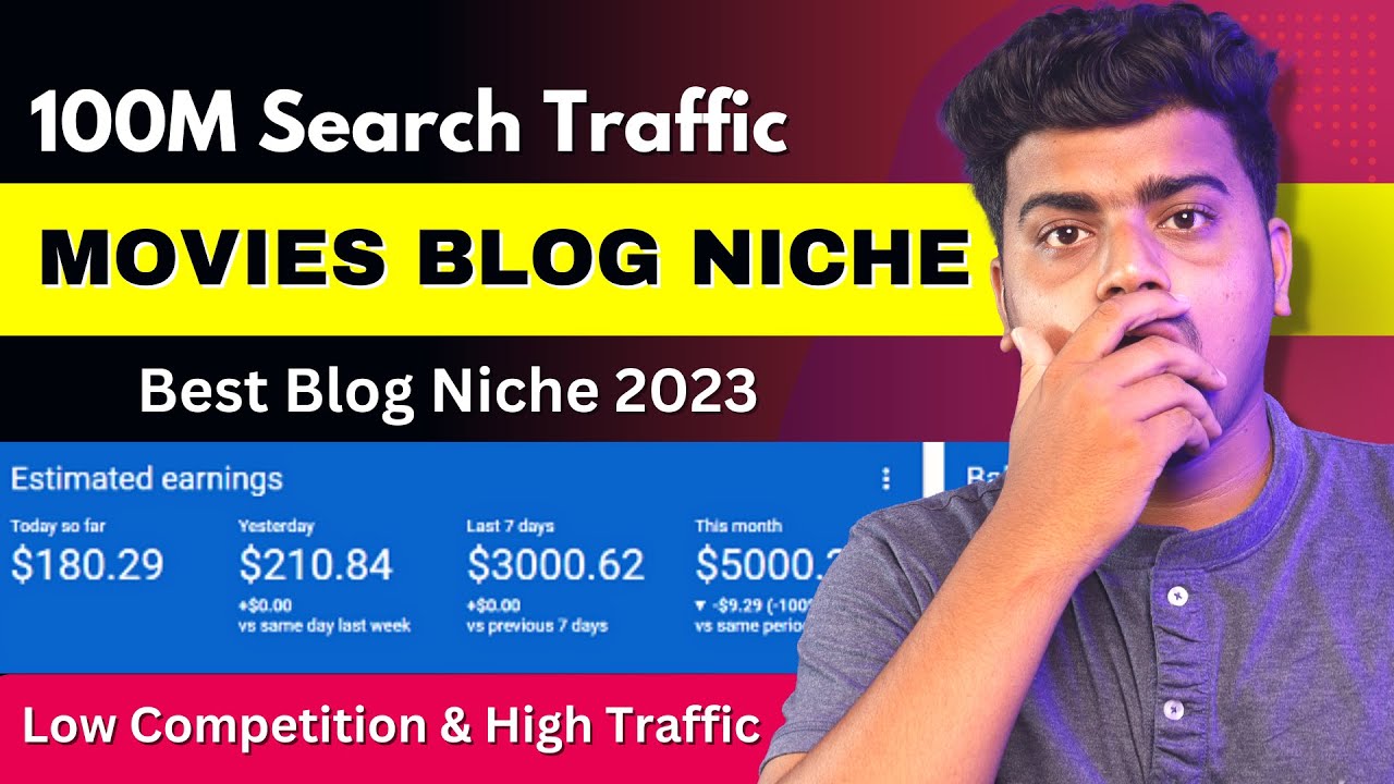 Best Blogging Niche in 2023 | Movies Niche | Low Competition & High Traffic Blogging Niche Ideas