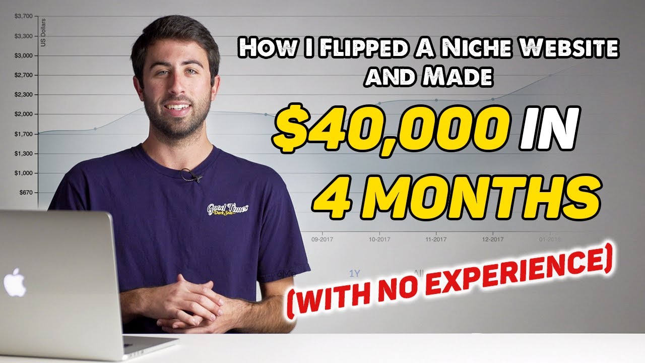 How I Flipped A Niche Website and Made $40,000 in 4 Months 😳(With NO Experience)
